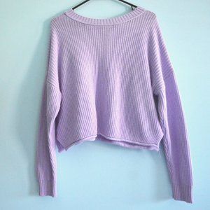 Wild Fable Purple Lilac long-sleeved sweater sized XXL